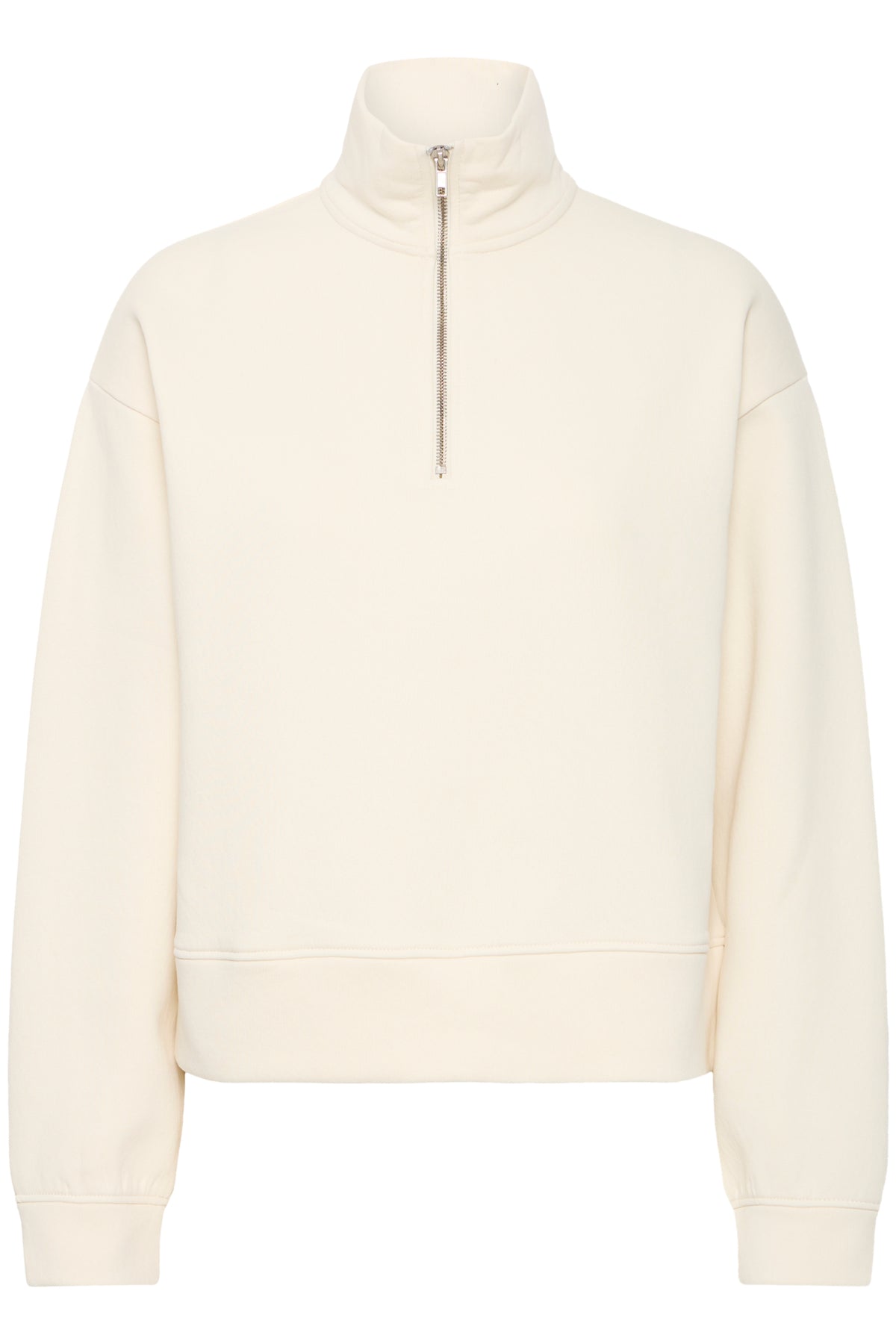 b.youngb.young BYSolle Cropped Sweatshirt BirchTopsBirch - Blue Water Clothing