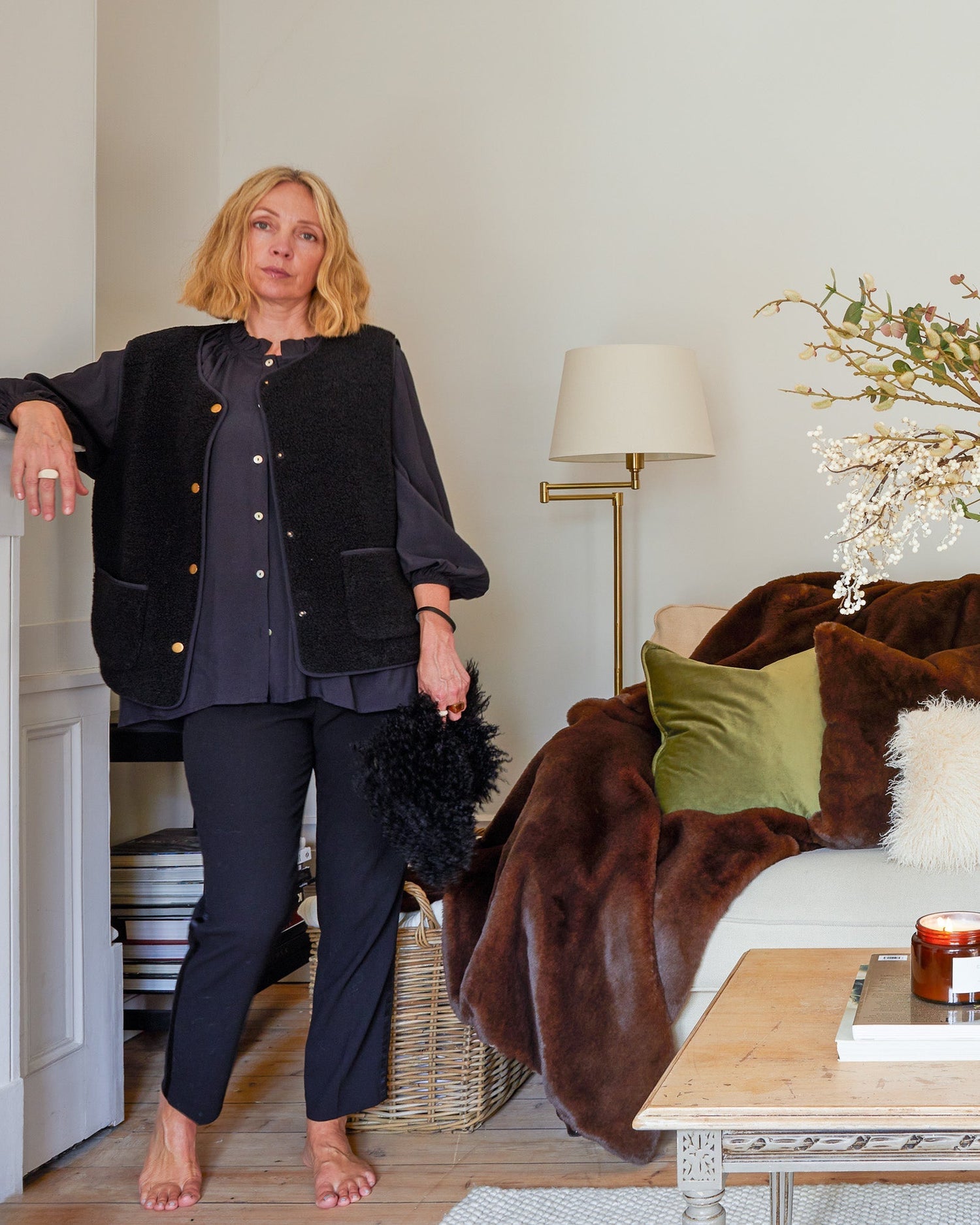 ChalkChalk Pouch Bag AfghanBag - Blue Water Clothing