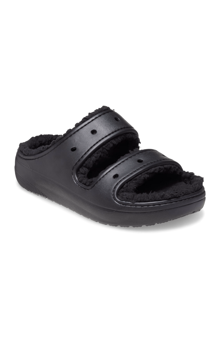 CrocsCrocs Classic Cozzzy SandalFootwearBlack/Black - Blue Water Clothing