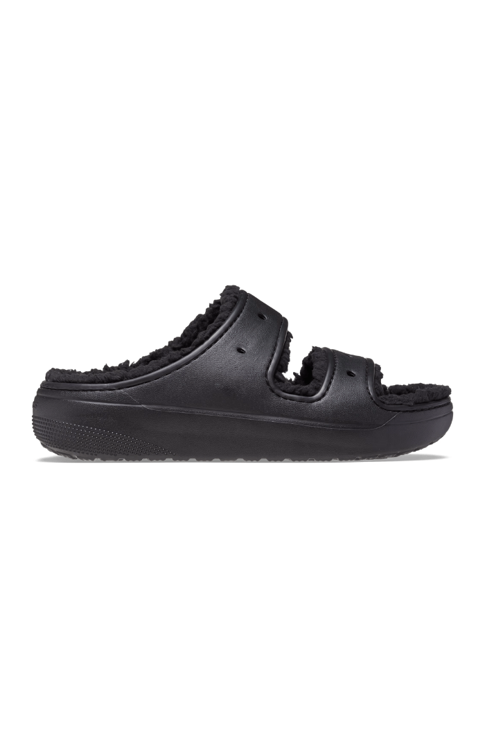 CrocsCrocs Classic Cozzzy SandalFootwearBlack/Black - Blue Water Clothing