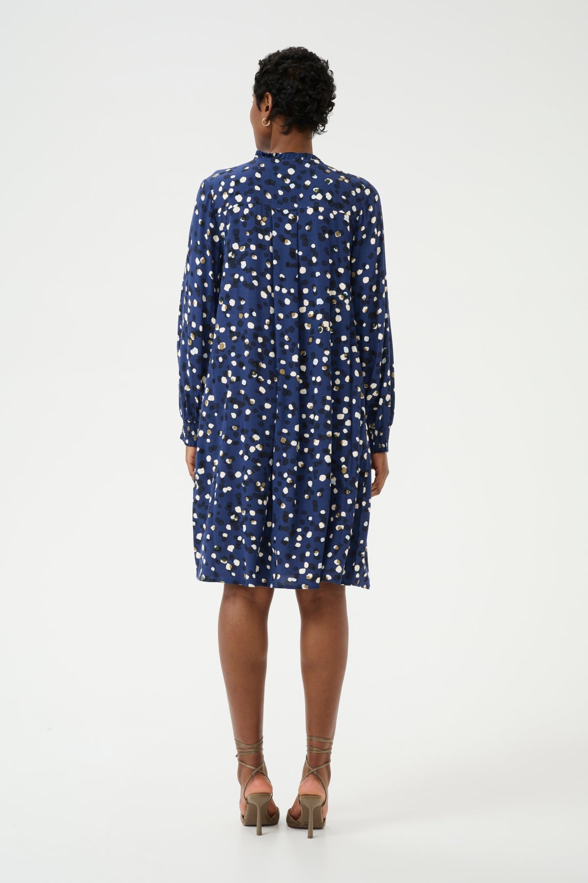 CultureCulture CUbrandy Andrea DressClothingDress blues Dot - Blue Water Clothing