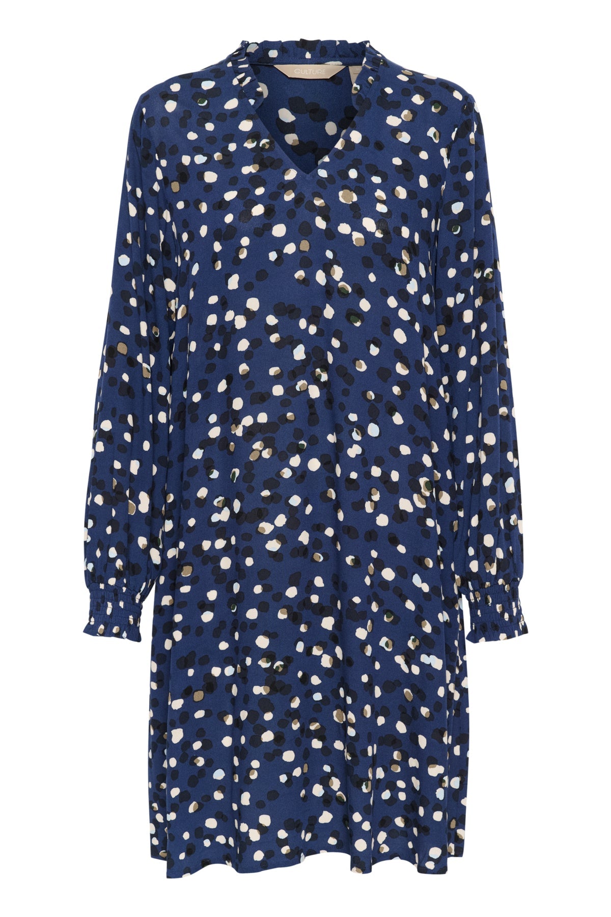 CultureCulture CUbrandy Andrea DressClothingDress blues Dot - Blue Water Clothing