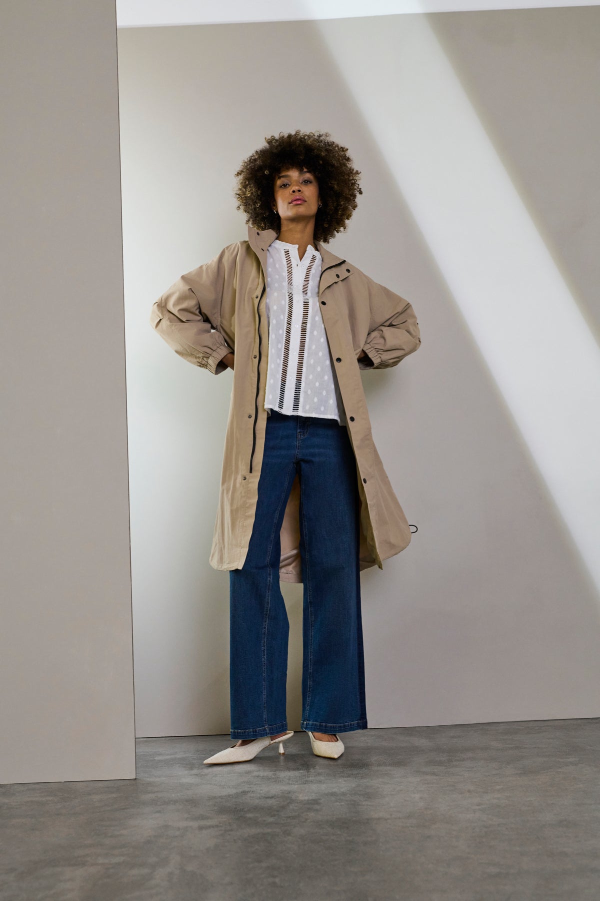 CultureCudendie CoatClothingDune - Blue Water Clothing