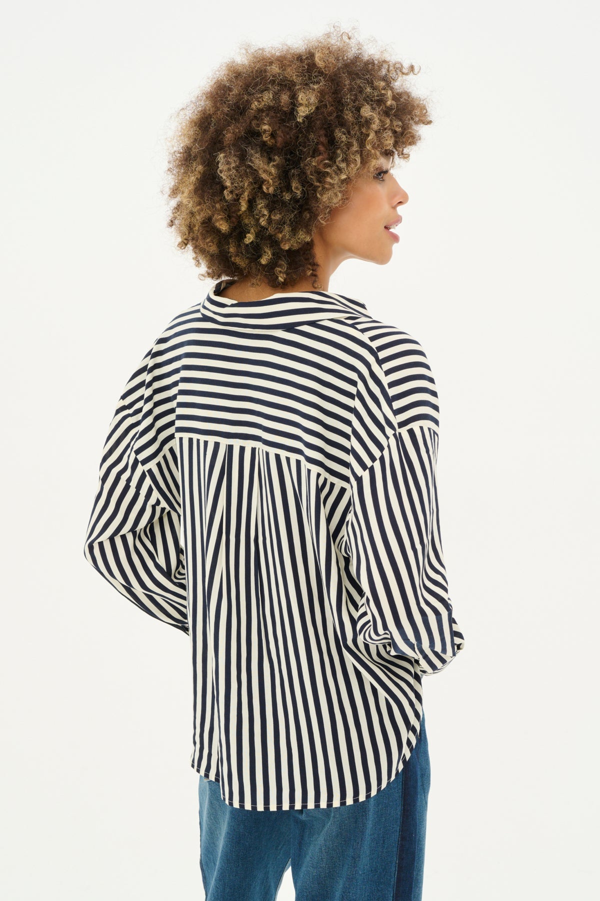 CultureCulture CUdenia Knot ShirtClothingSalute/White Stripe - Blue Water Clothing