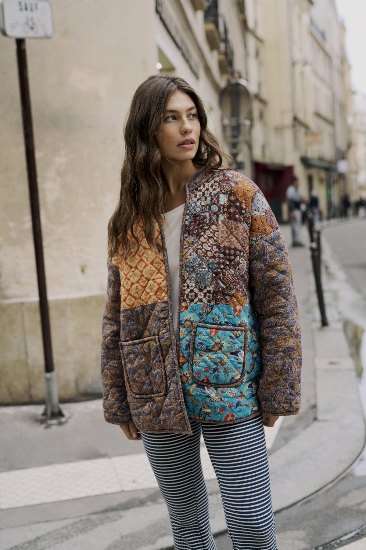 CultureCulture CUemilia JacketClothingMulti - Blue Water Clothing