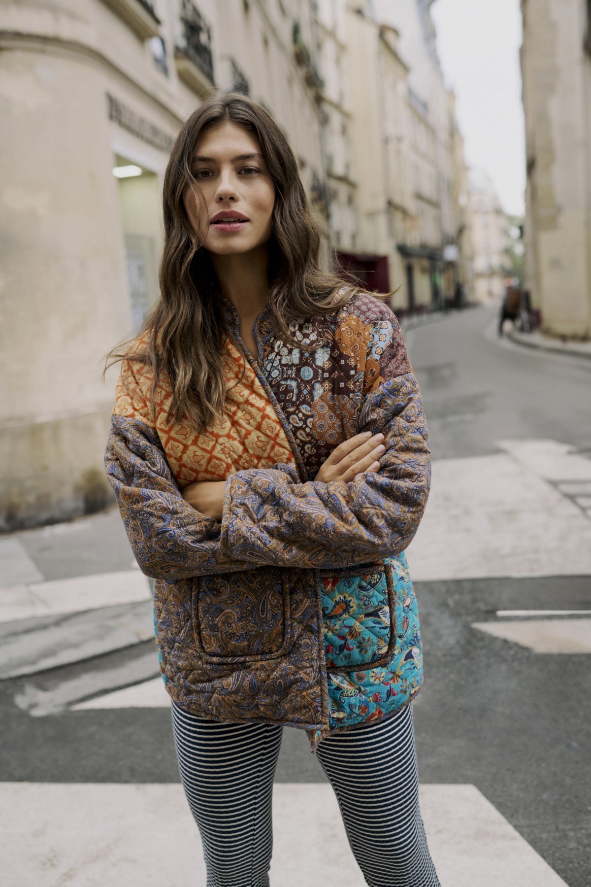 CultureCulture CUemilia JacketClothingMulti - Blue Water Clothing