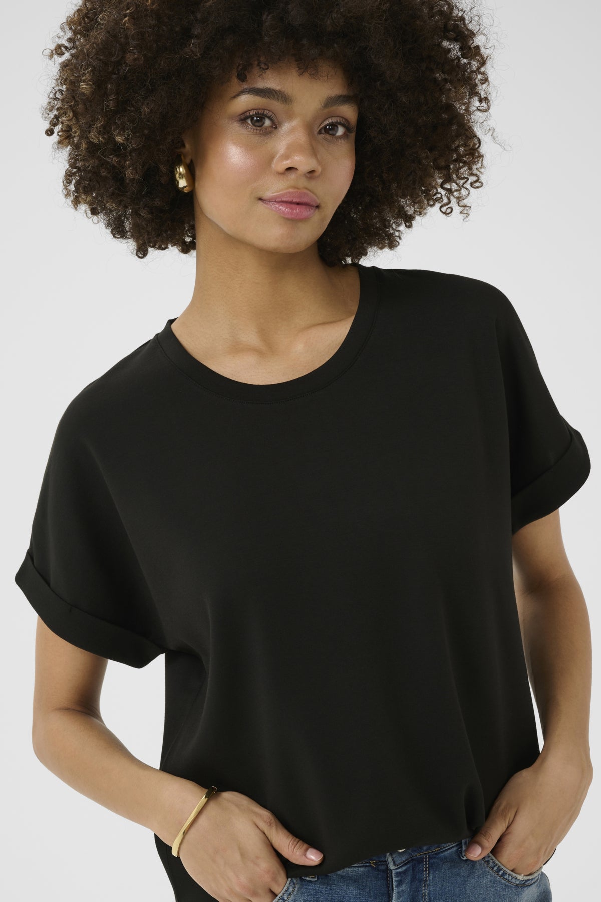 CultureCulture CUagga Chabrina T-ShirtClothingBlack - Blue Water Clothing