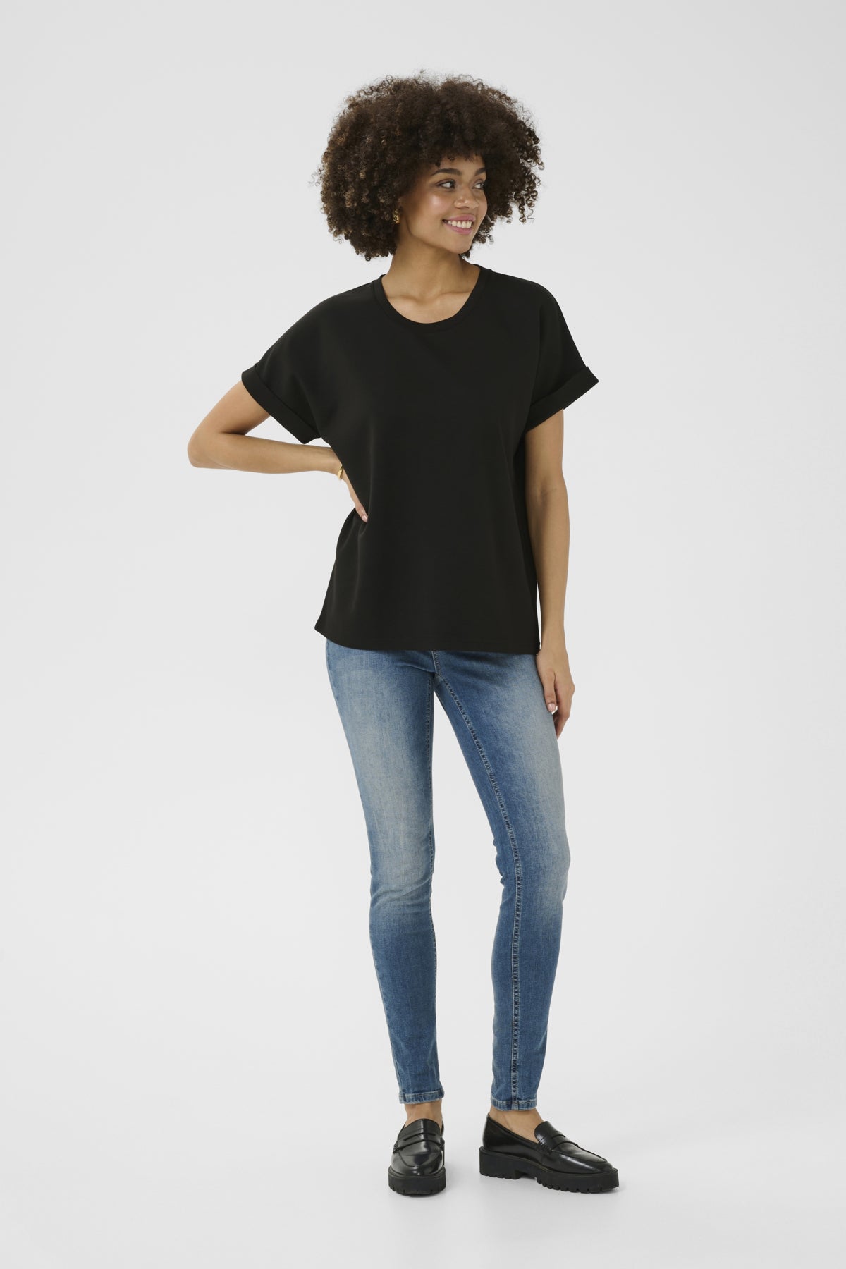 CultureCulture CUagga Chabrina T-ShirtClothingBlack - Blue Water Clothing