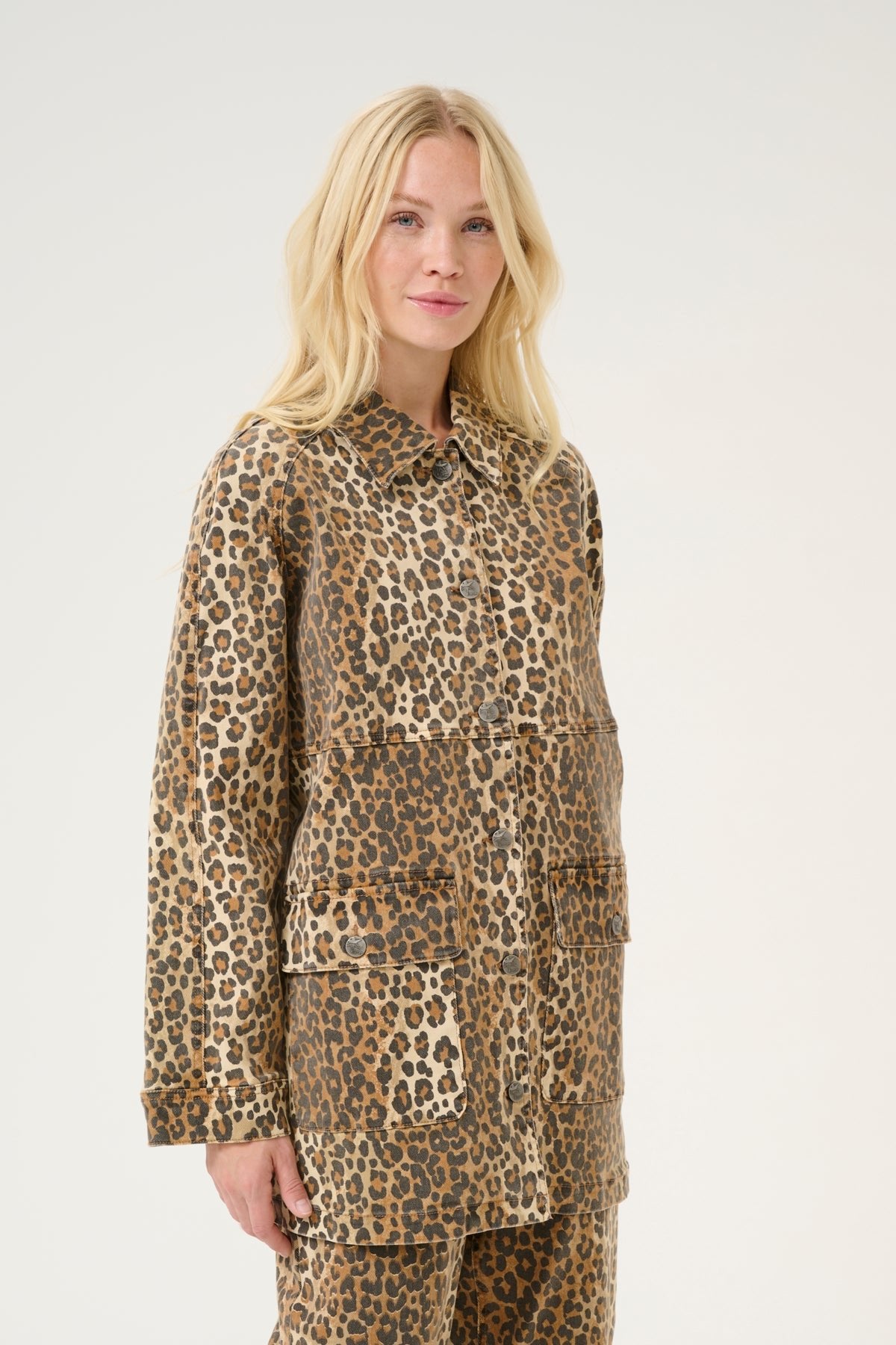 Culture CUailena Embroidery Jacket - Blue Water Clothing