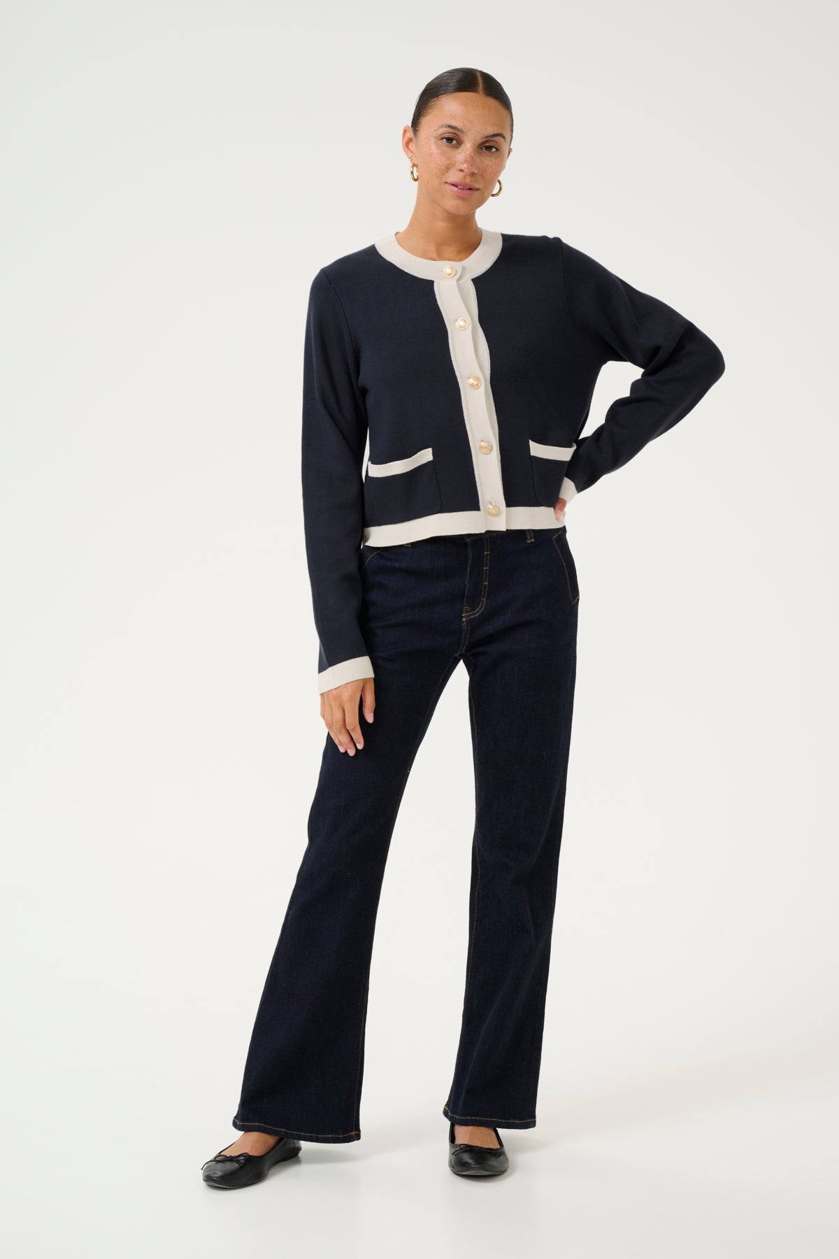 CultureCulture Cuaio Annemarie CardiganClothingDress Blue - Blue Water Clothing