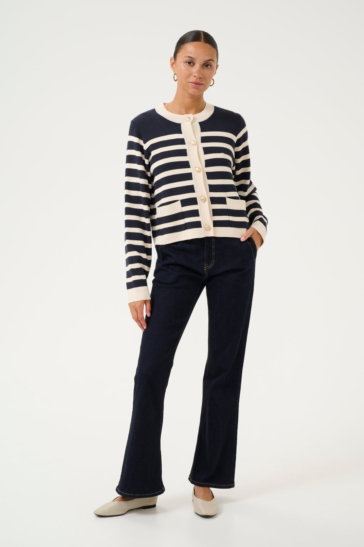 CultureCulture Cuaio Annemarie CardiganClothingDress Blue - Blue Water Clothing