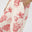 Off White/Red Floral