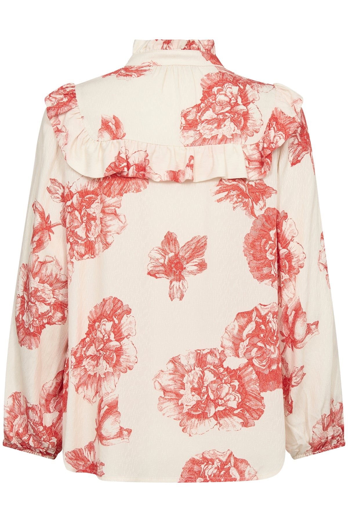 CultureCulture CUalexa ShirtClothingOff White/Red Floral - Blue Water Clothing