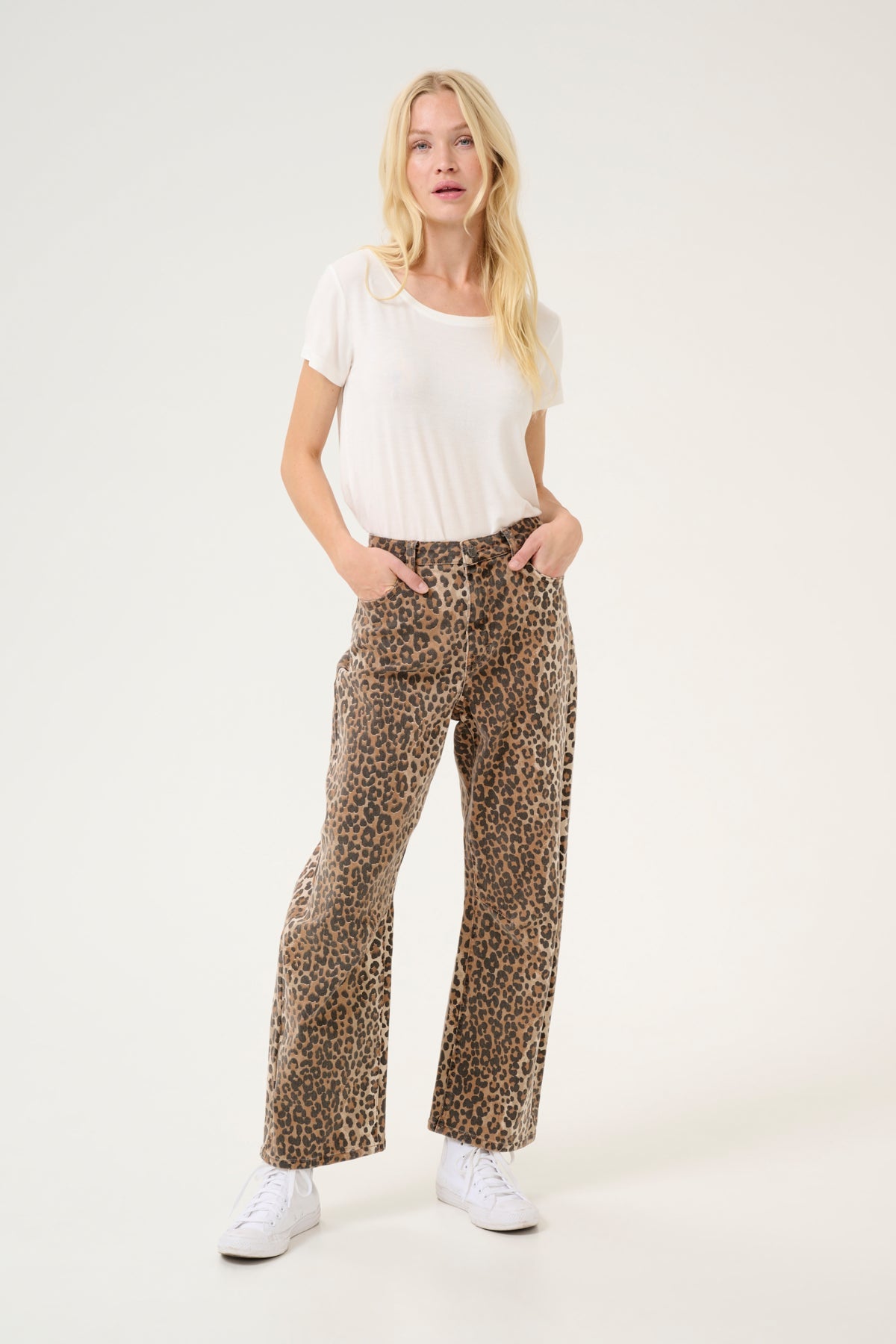 CultureCulture CUaliena PantsClothingLeopard - Blue Water Clothing