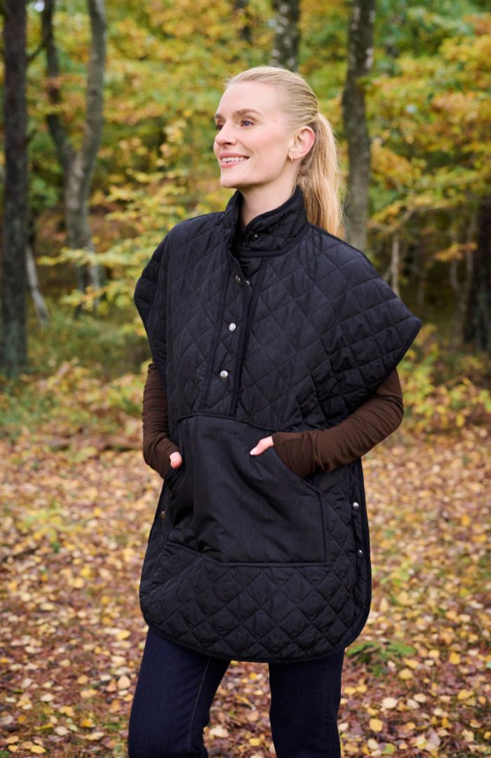 CultureCulture Cubash Donia WaistcoatTopsBlack - Blue Water Clothing