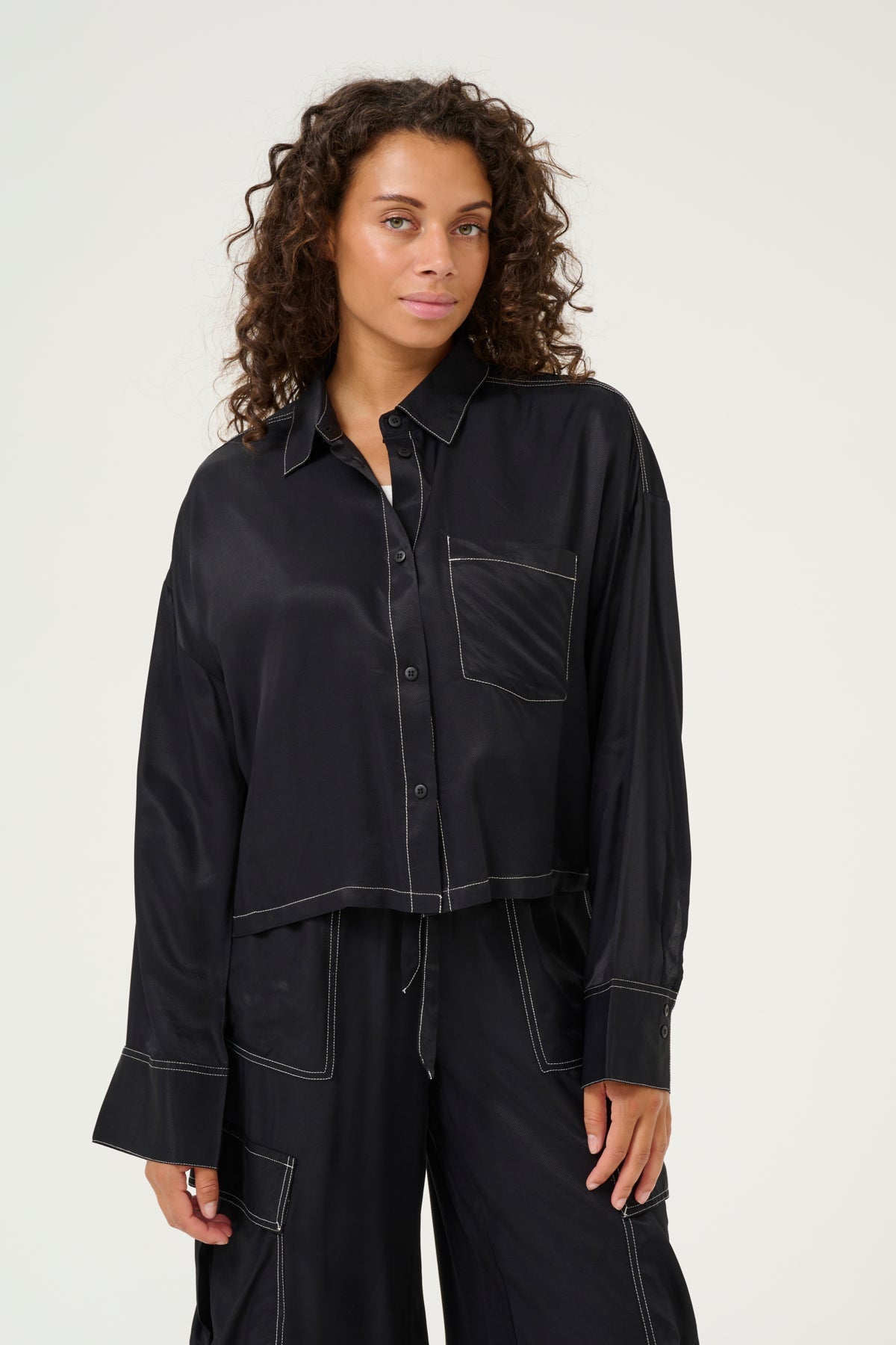 CultureCulture CUcenta Chiana ShirtClothingBlack - Blue Water Clothing