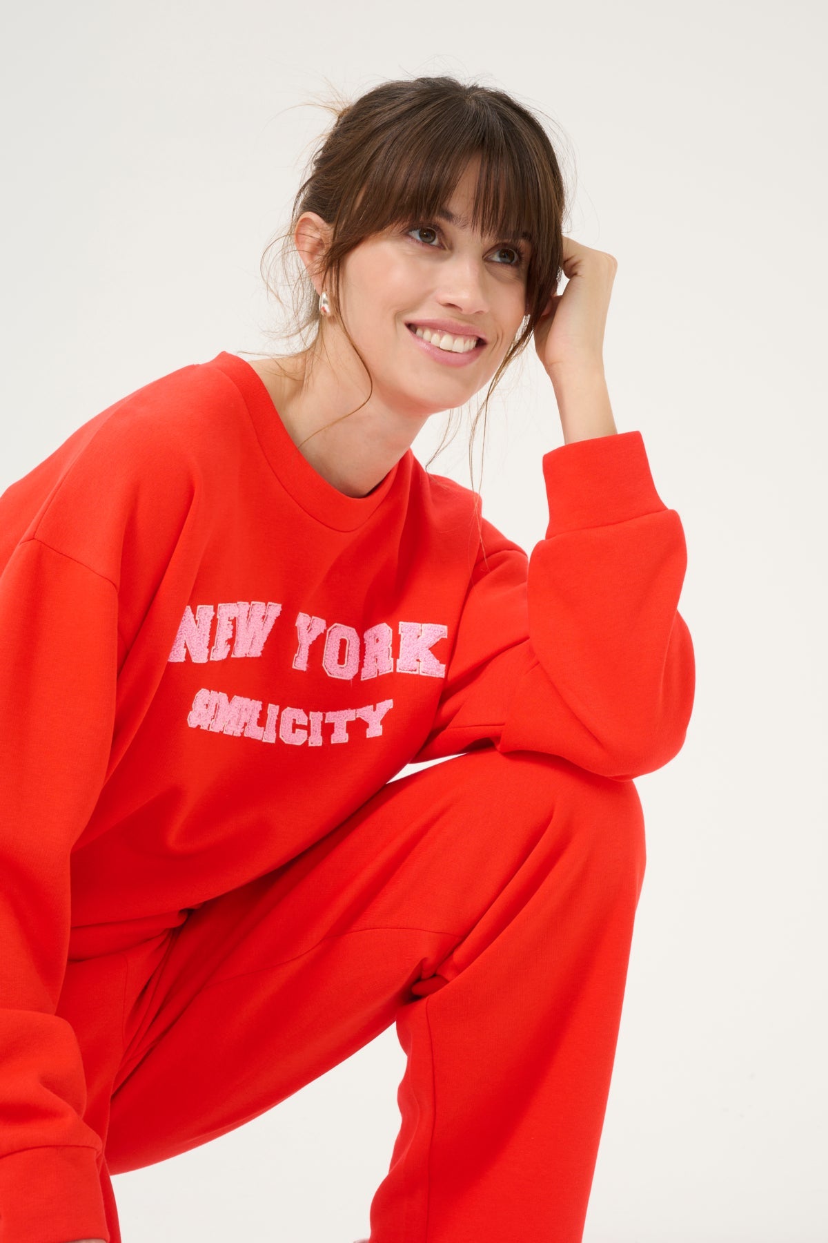 CultureCulture CUchira Charlie SweatshirtClothingFiery Red - Blue Water Clothing