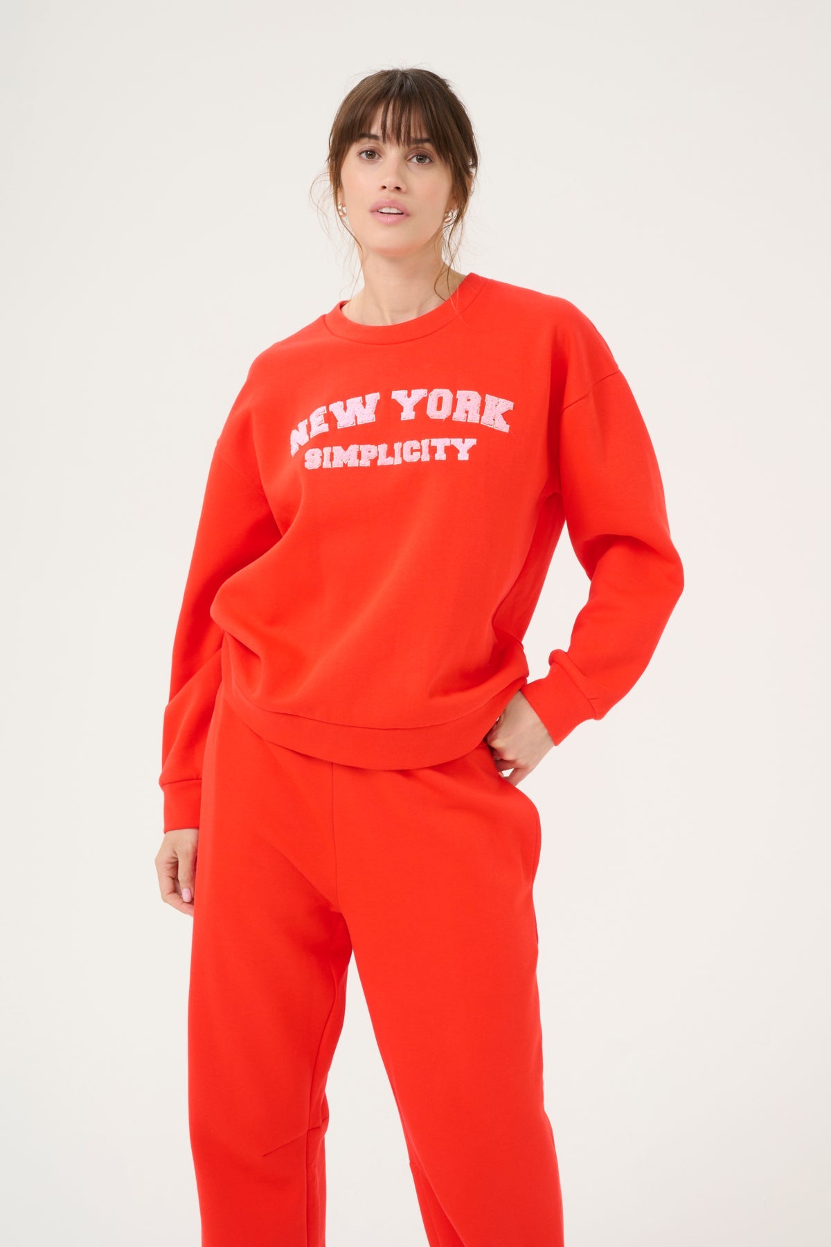 CultureCulture CUchira Charlie SweatshirtClothingFiery Red - Blue Water Clothing