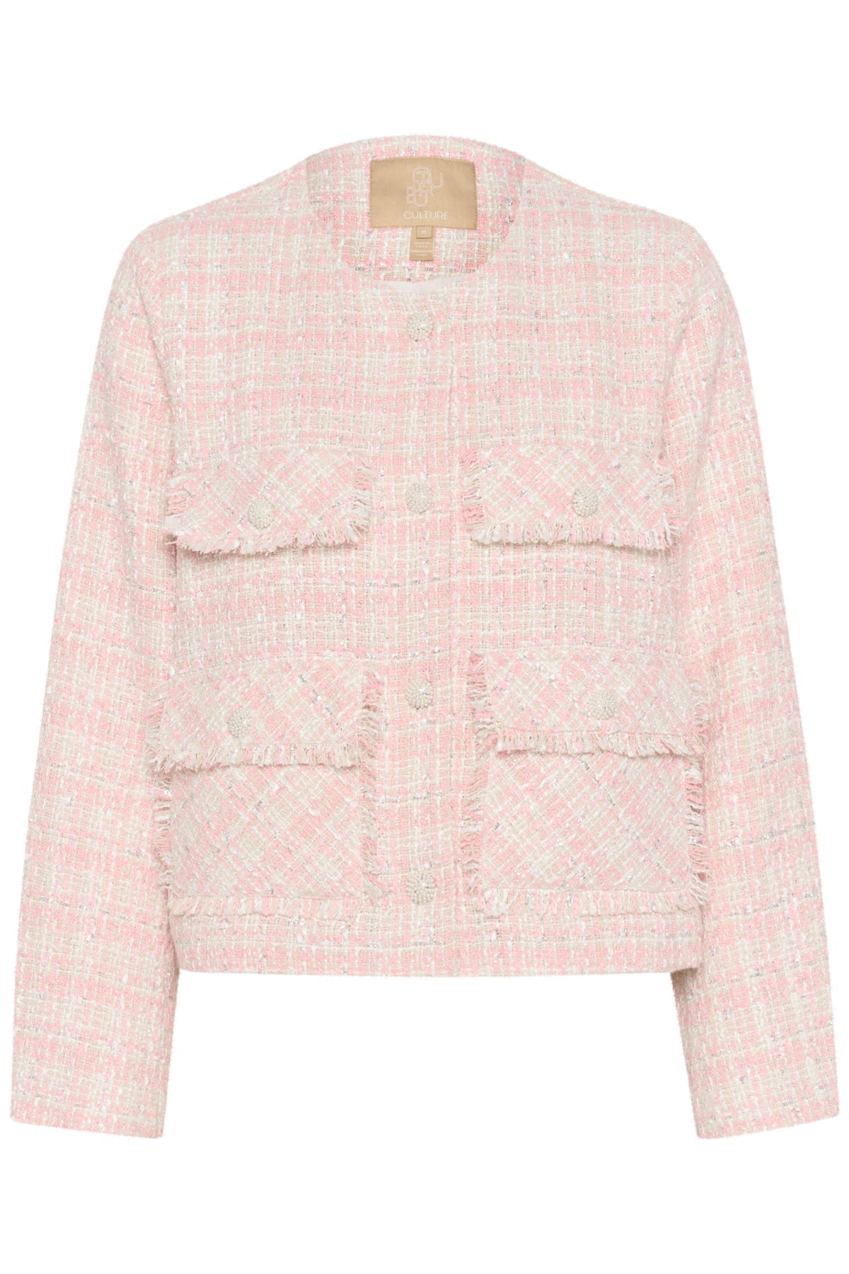 CultureCulture CUcocoa JacketClothingPink/White Check - Blue Water Clothing