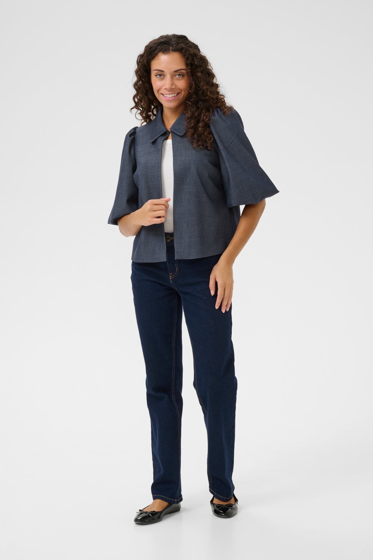 CultureCulture CUcybilla Cattia JacketClothingBlue Denim - Blue Water Clothing