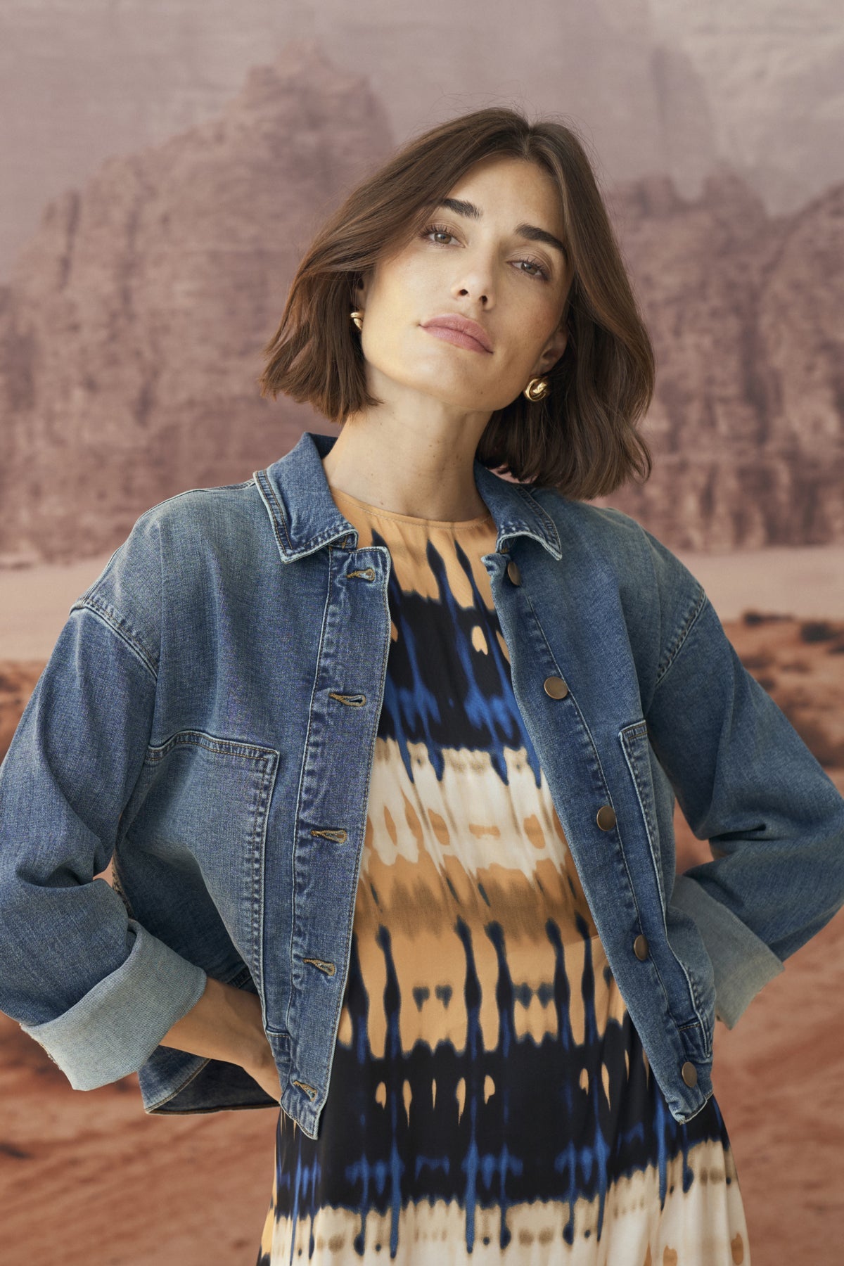 CultureCulture CUcyrine Ami JacketClothingMedium Vintage - Blue Water Clothing