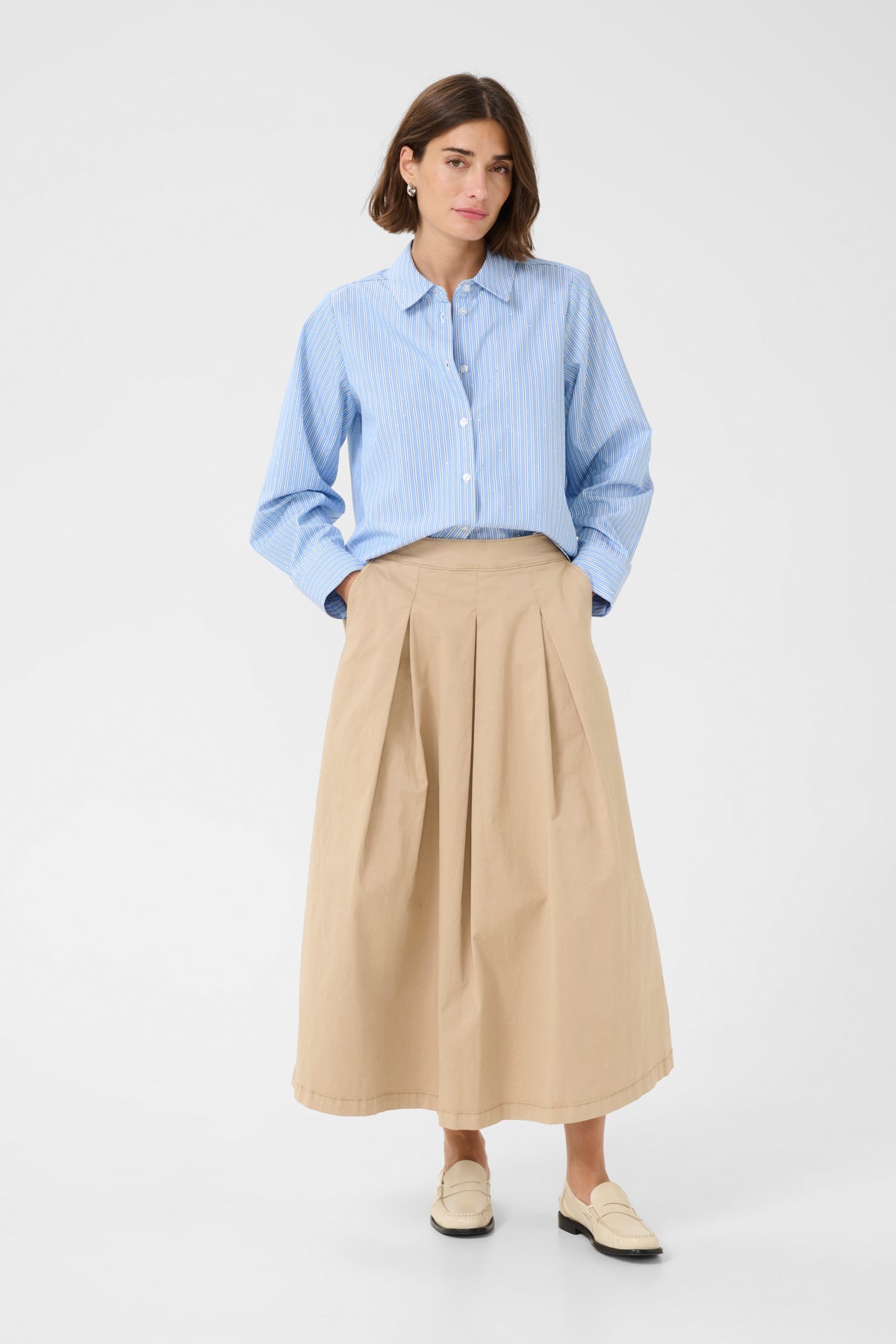 CultureCulture CUdeliane Brita SkirtClothingDune - Blue Water Clothing