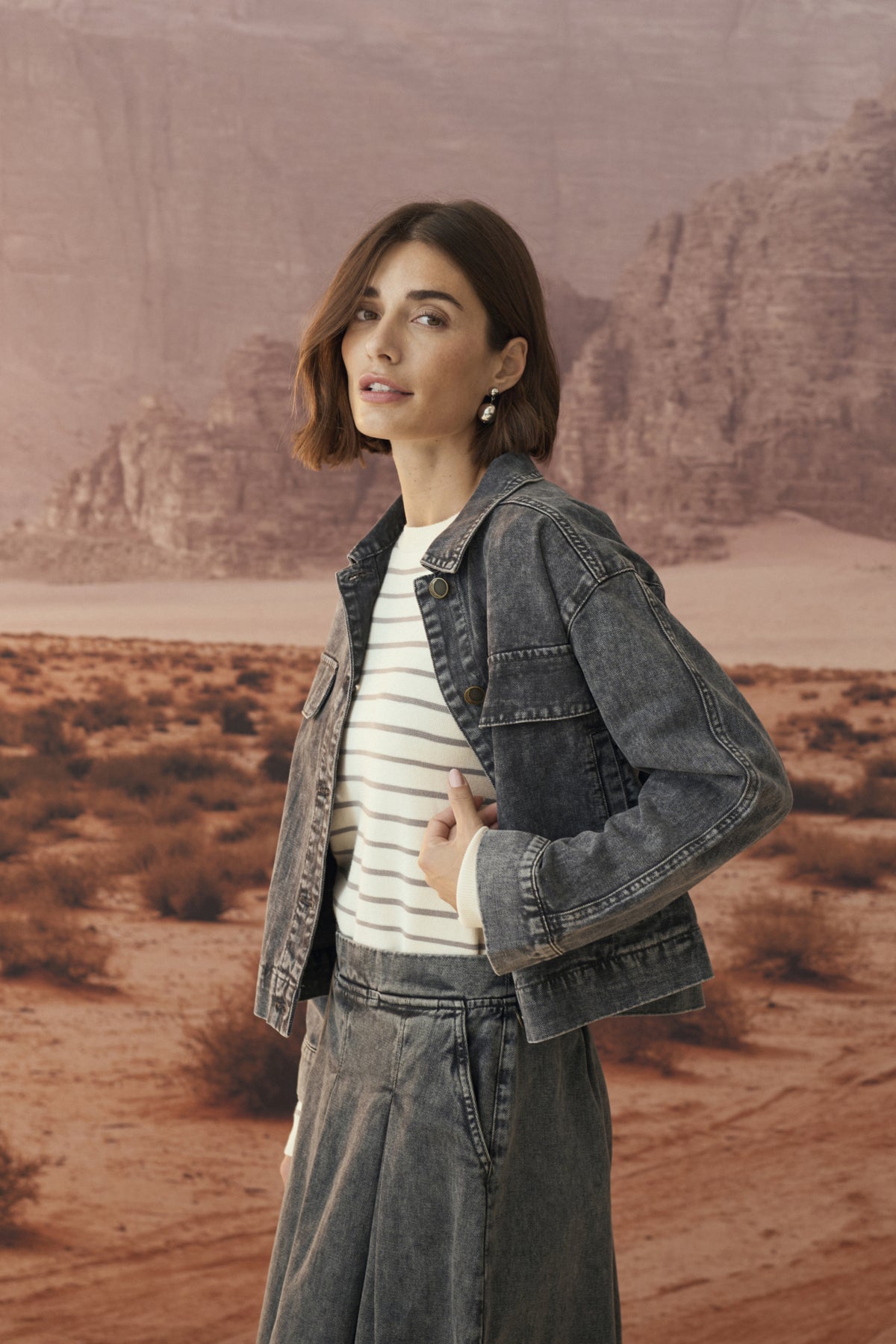 CultureCulture Cuebba Annemette PulloverClothingWhitecap/Grey Stripe - Blue Water Clothing