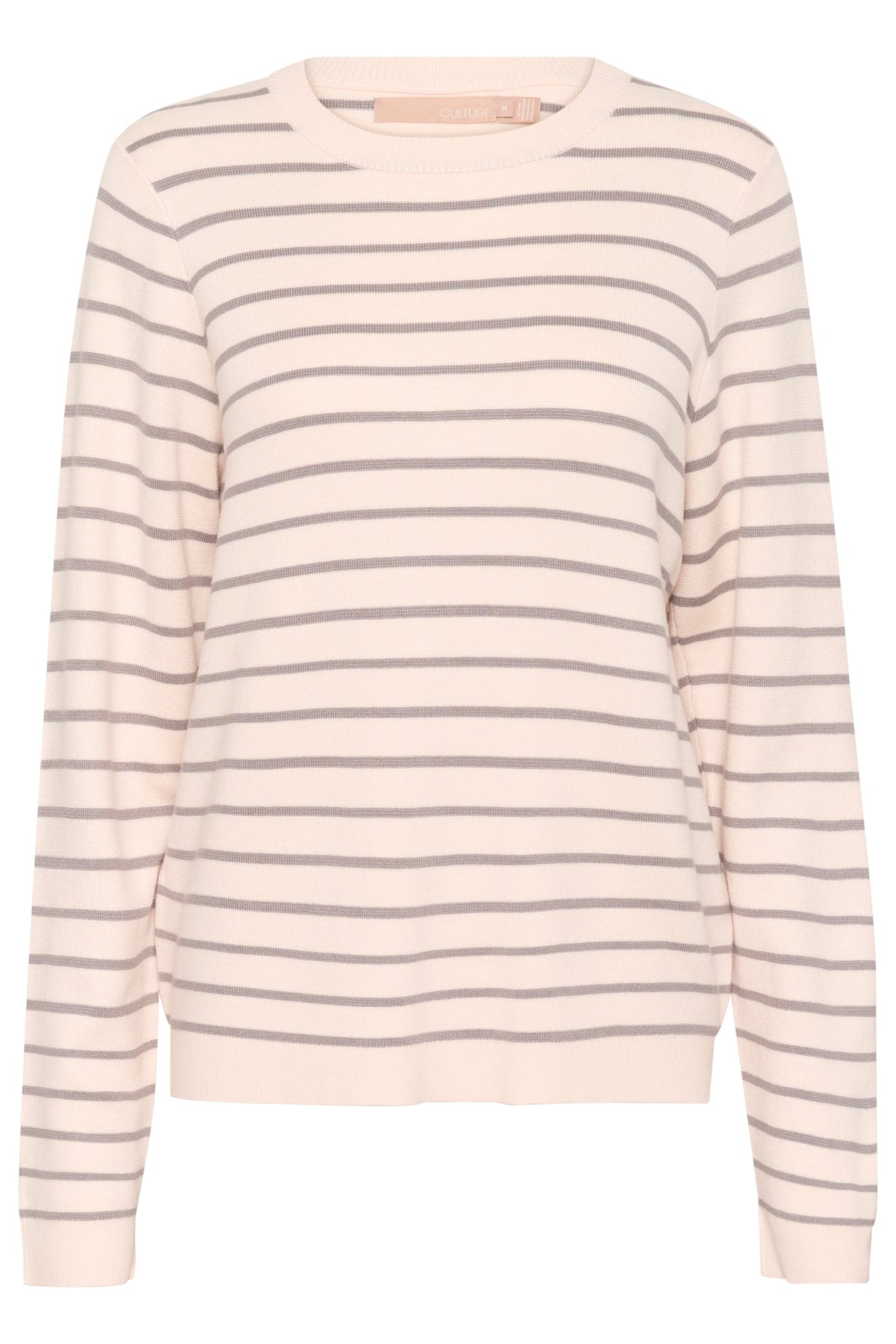 CultureCulture Cuebba Annemette PulloverClothingWhitecap/Grey Stripe - Blue Water Clothing