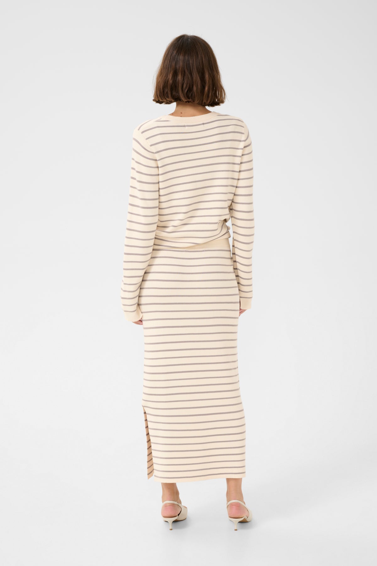 CultureCulture Cuebba Annemette Tube SkirtClothingWhitecap/Grey Stripe - Blue Water Clothing