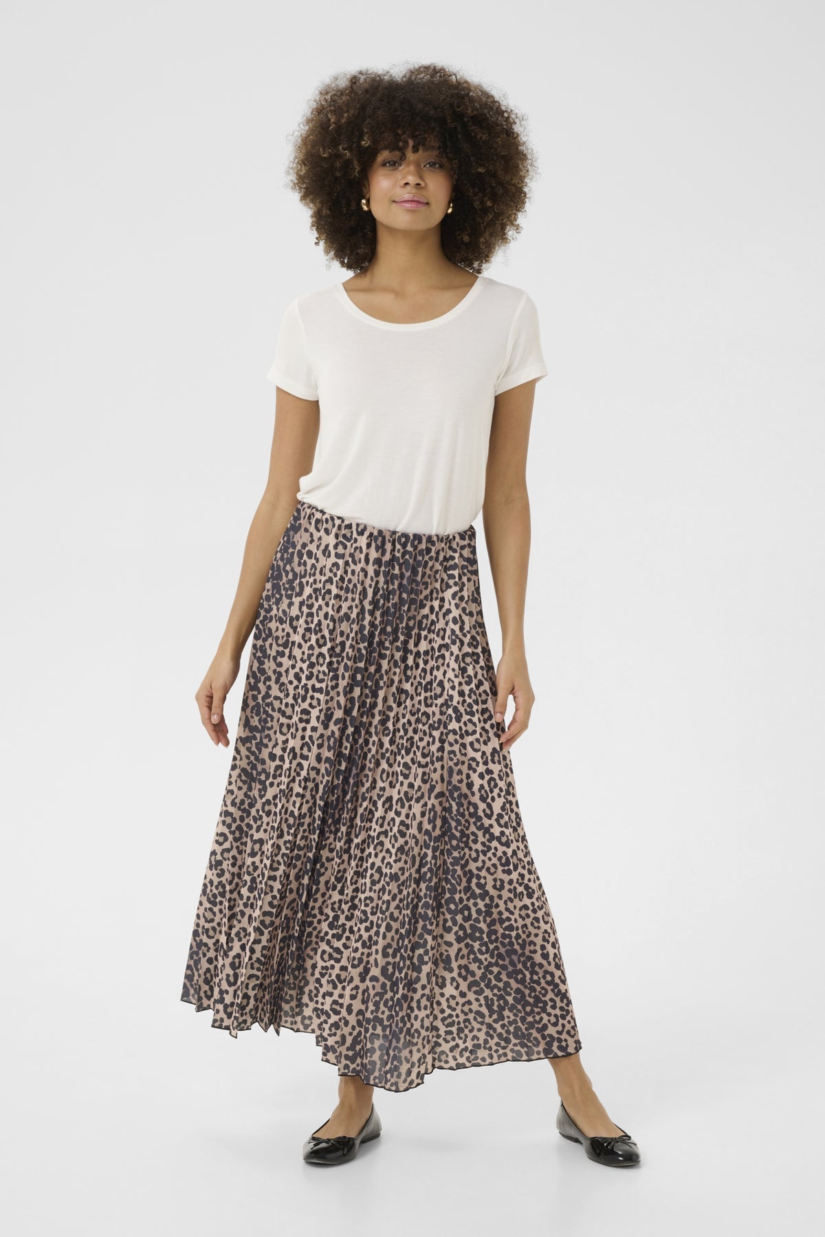 CultureCulture CUelda SkirtClothingLeopard - Blue Water Clothing