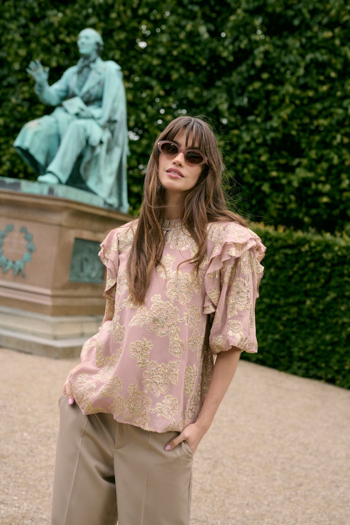 CultureCulture CUfloi BlouseClothingSpring Gardenia - Blue Water Clothing