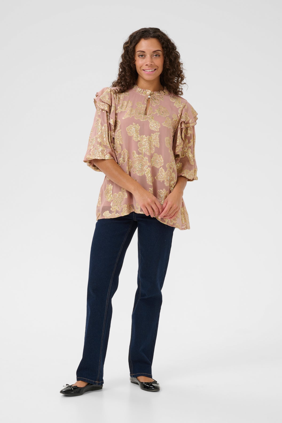 CultureCulture CUfloi BlouseClothingSpring Gardenia - Blue Water Clothing