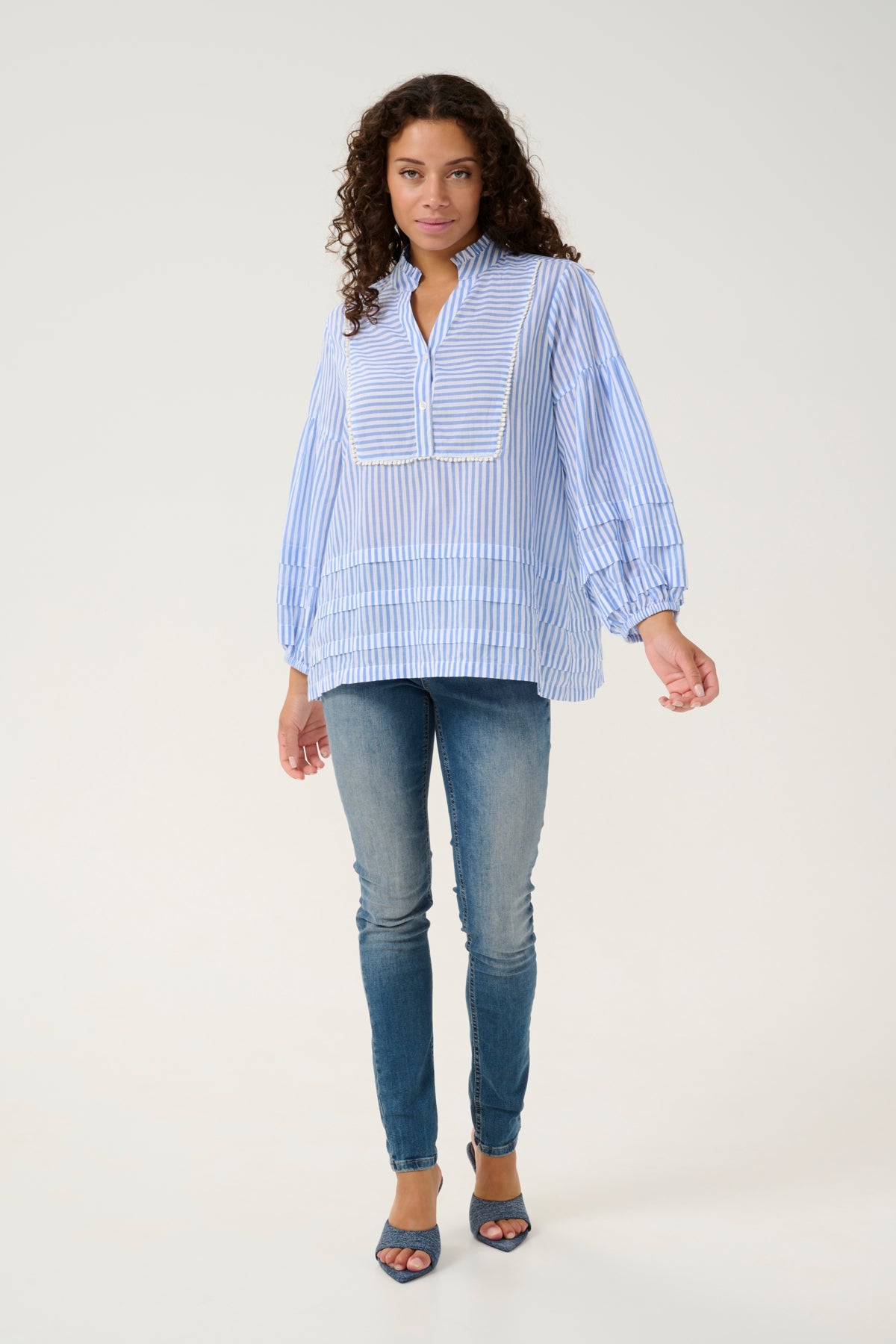 CultureCulture CUjax BlouseClothingSpring Gardenia - Blue Water Clothing