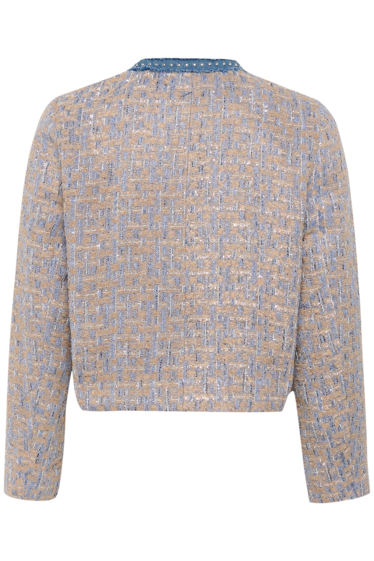 CultureCulture Cupana JacketClothingBlue/Brown Check - Blue Water Clothing