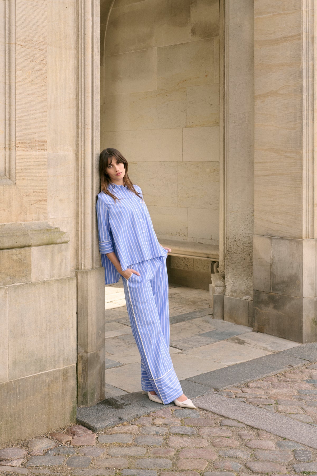 CultureCulture CUpetra ShirtClothingBlue Stripe - Blue Water Clothing