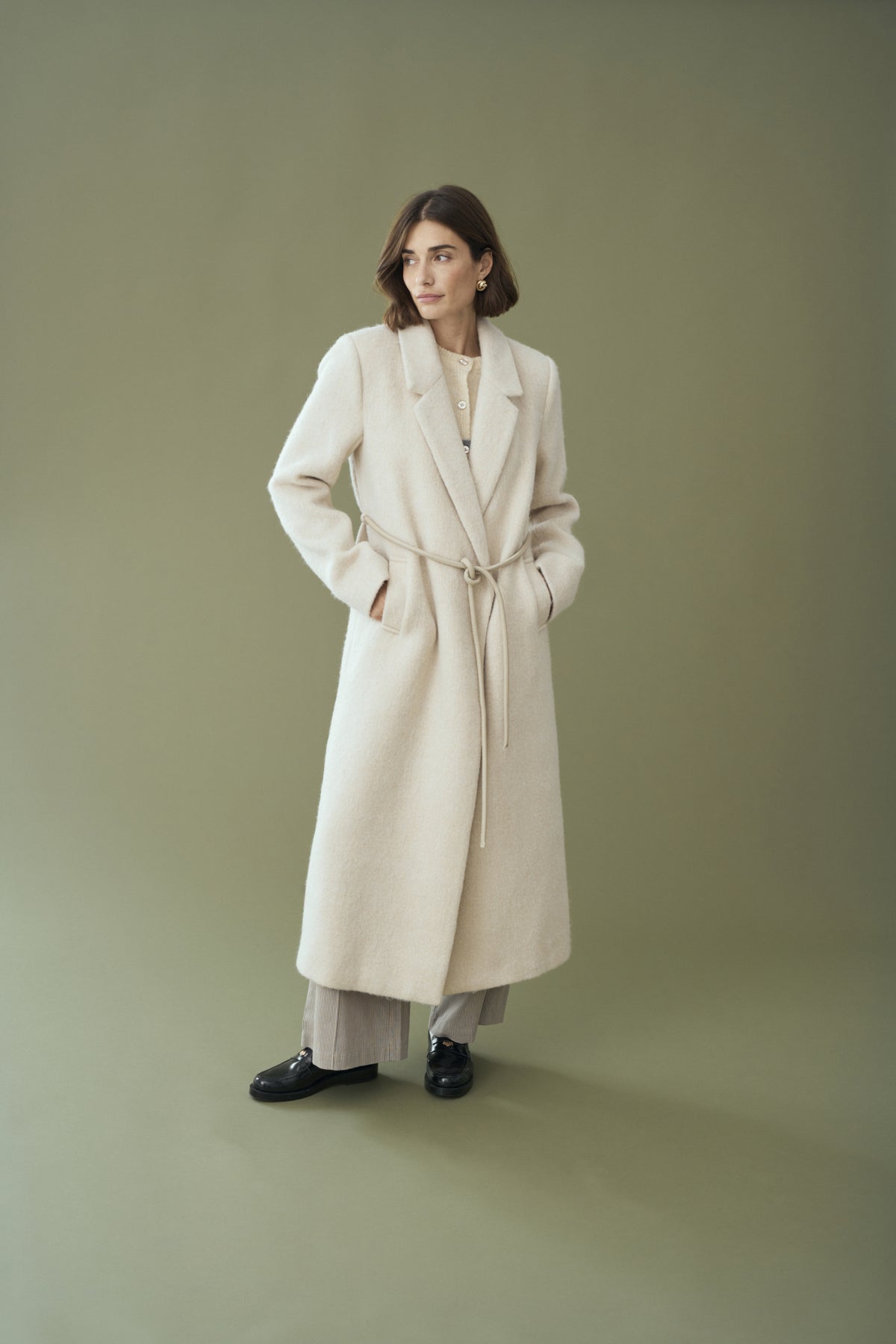 CultureCubelma CoatCoats & JacketsOyester Gray Mel - Blue Water Clothing