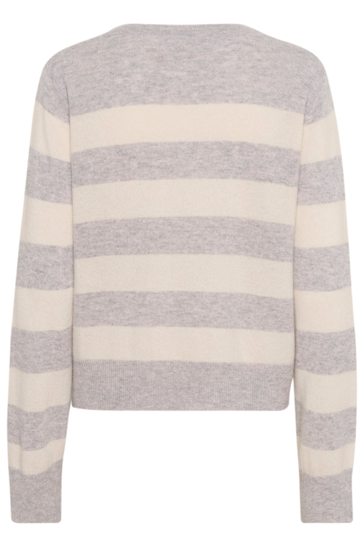 CultureCulture Cucallie Cashmere CardiganTopsGrey Melange - Blue Water Clothing