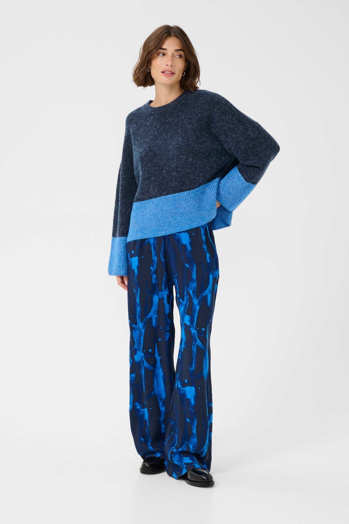 CultureCulture CUnicky Kimmy PulloverTopsDress Blue/Victo - Blue Water Clothing