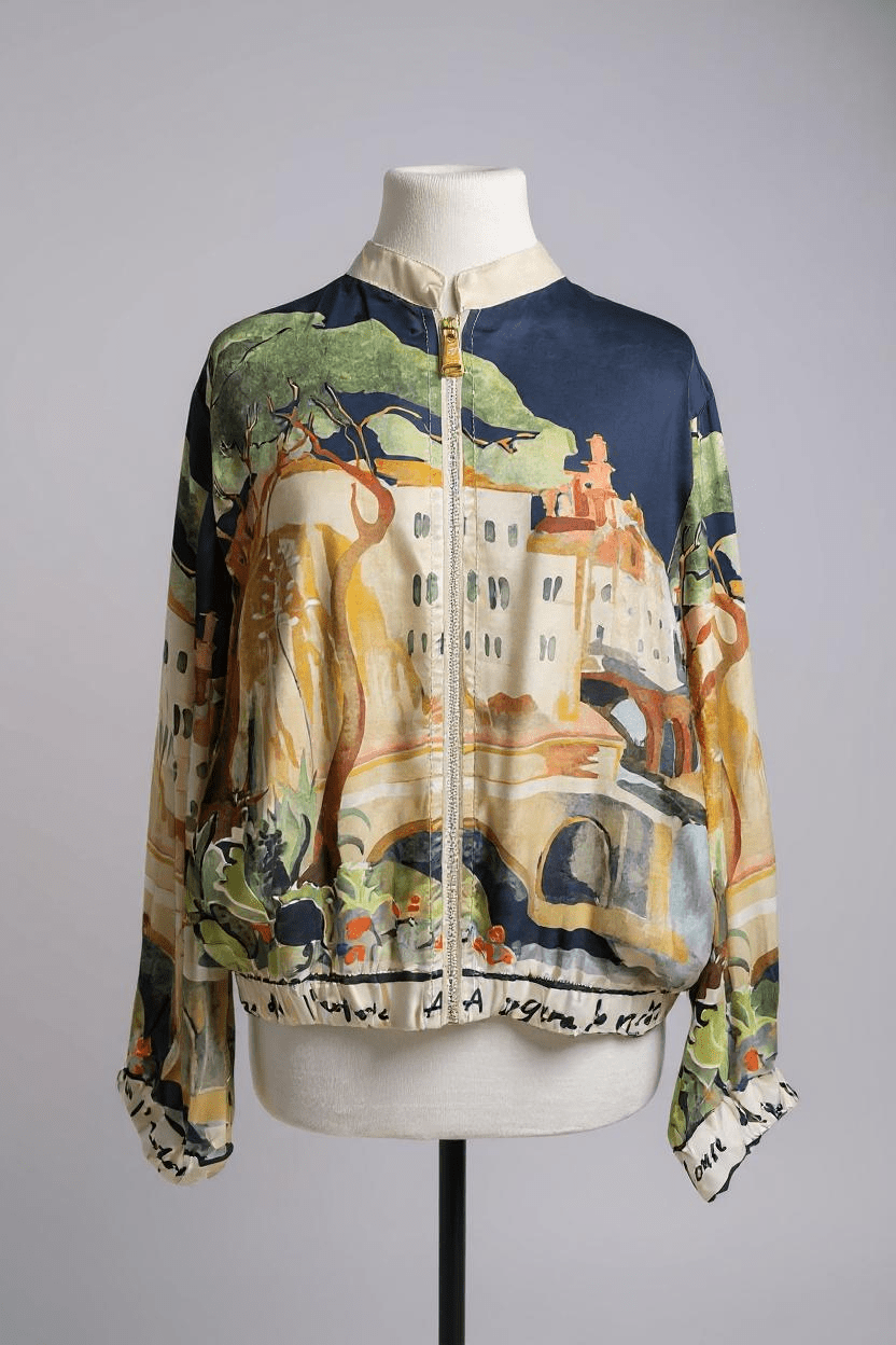 Deck By DecolageDeck By Decolage Bomber jacket 9160ClothingScenic Choko - Blue Water Clothing