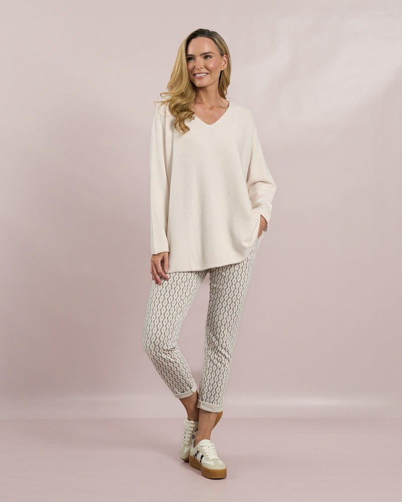 Deck By DecolageDeck By Decolage Knit 27727 CreamTopsCream - Blue Water Clothing