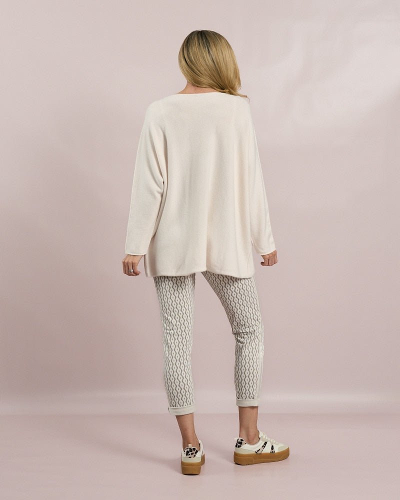 Deck By DecolageDeck By Decolage Knit 27727 CreamTopsCream - Blue Water Clothing
