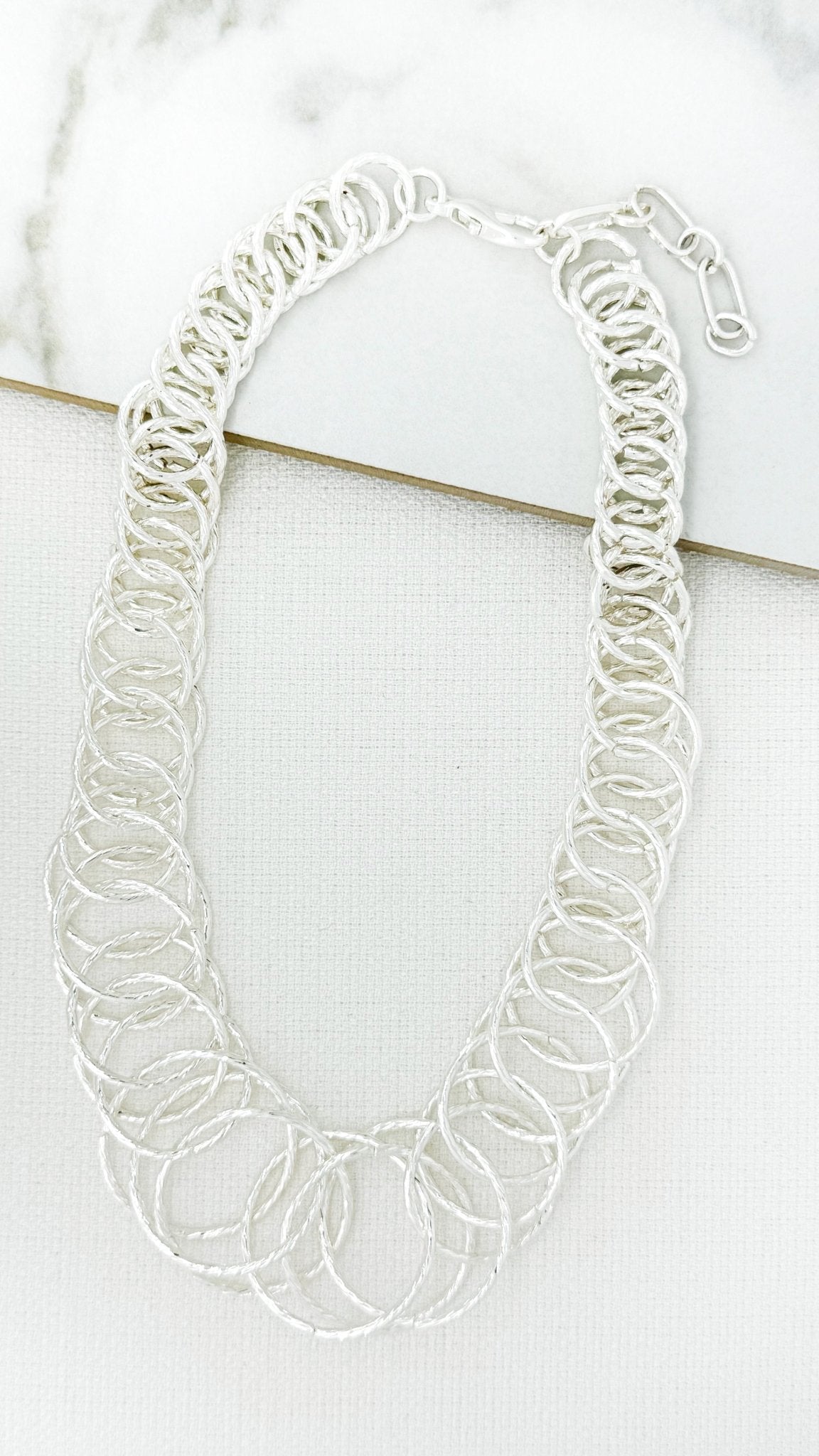 Envy JewelleryEnvy Jewellery Necklace 4504 SilverJewellery - Blue Water Clothing