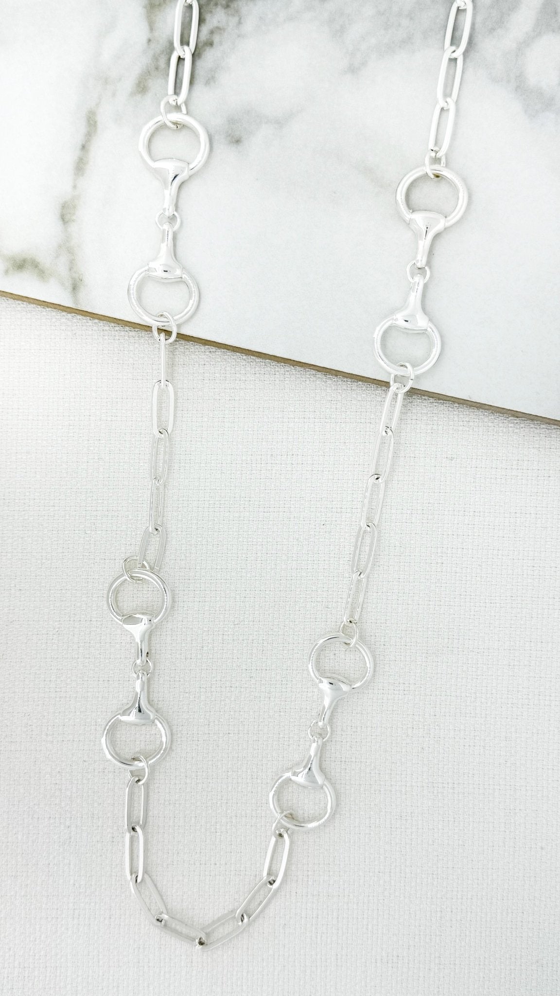Envy JewelleryEnvy Jewellery Necklace 4506 SilverJewellery - Blue Water Clothing