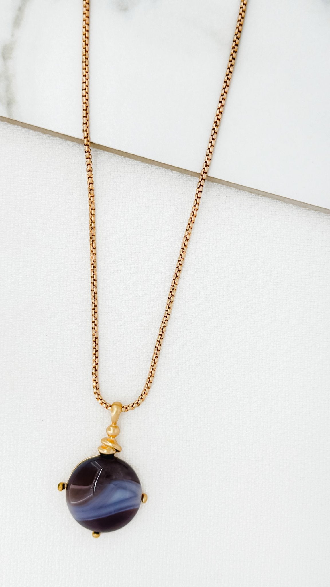 Envy JewelleryEnvy Jewellery Necklace 4517 GoldJewellery - Blue Water Clothing