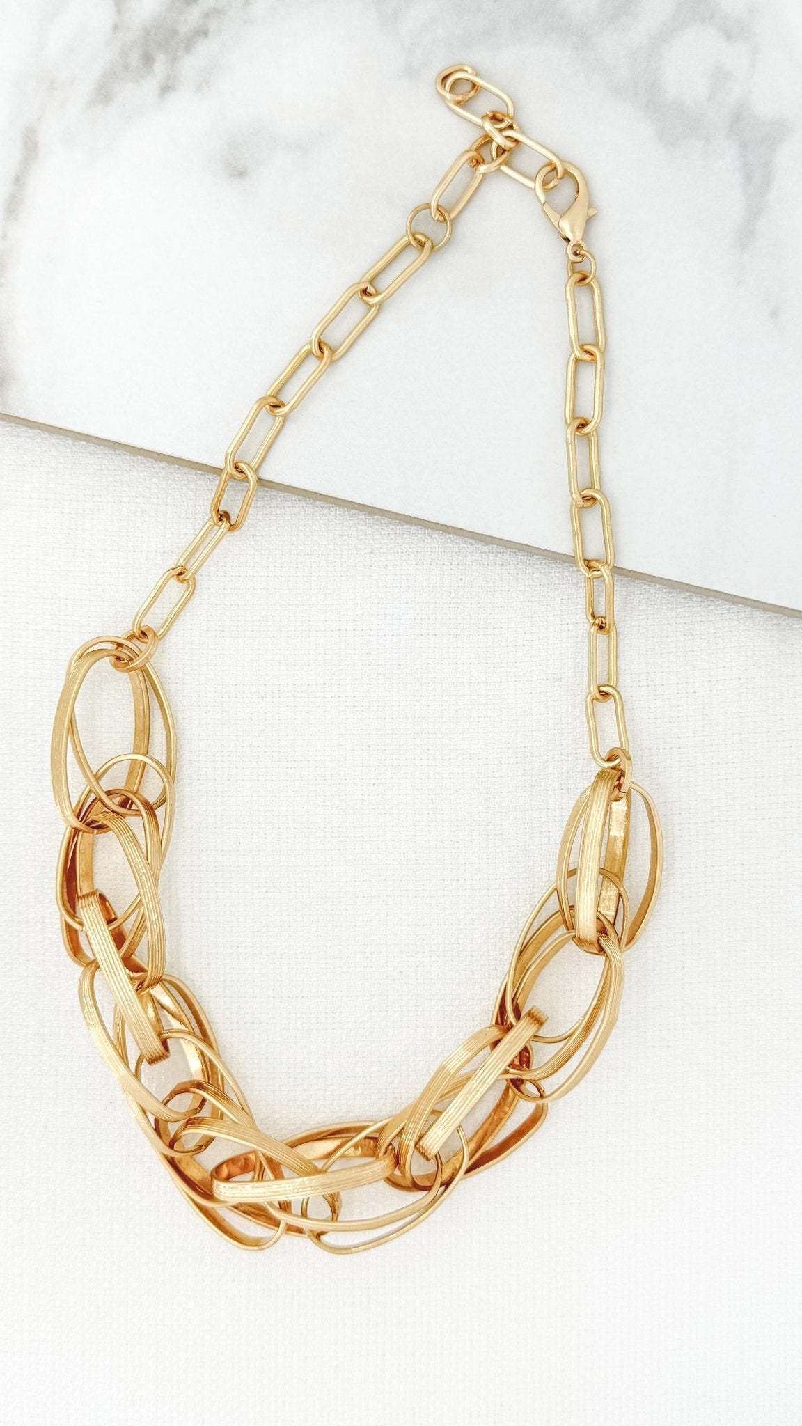 Envy JewelleryEnvy Jewellery Necklace 4542 GoldJewellery - Blue Water Clothing