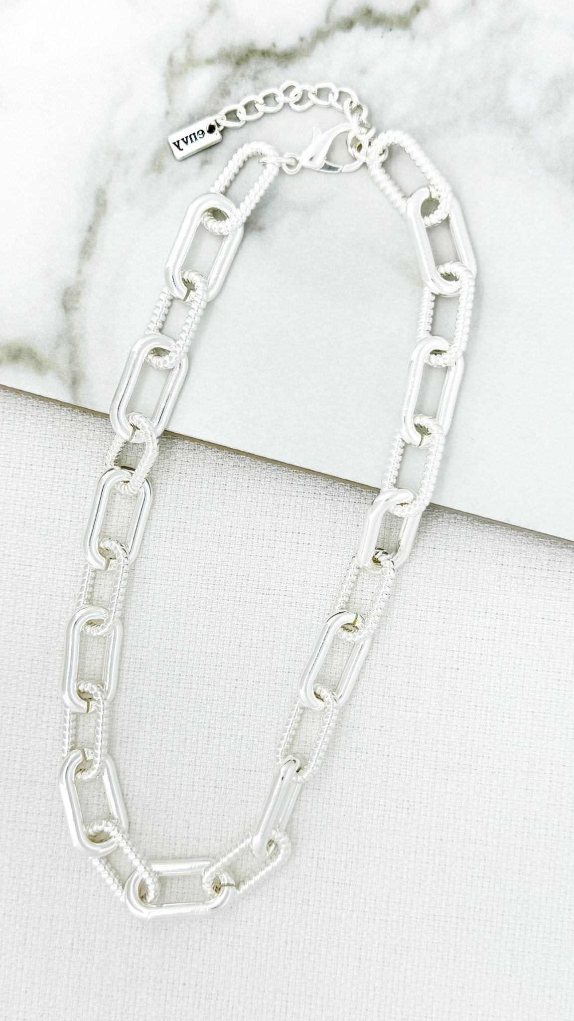 Envy JewelleryEnvy Jewellery Necklace 4581 SilverJewellery - Blue Water Clothing