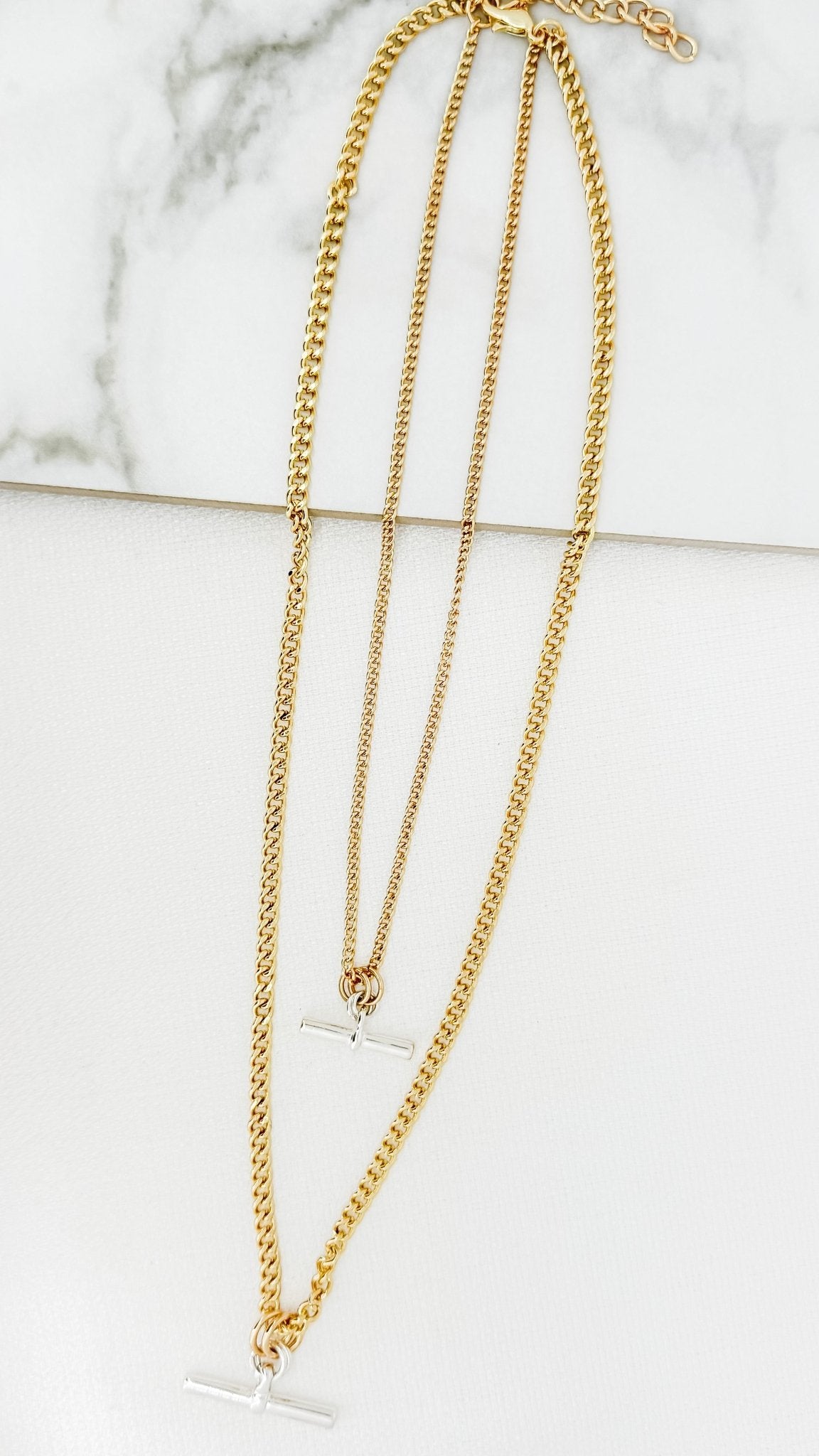 Envy JewelleryEnvy Jewellery Necklace 4583 GoldJewellery - Blue Water Clothing