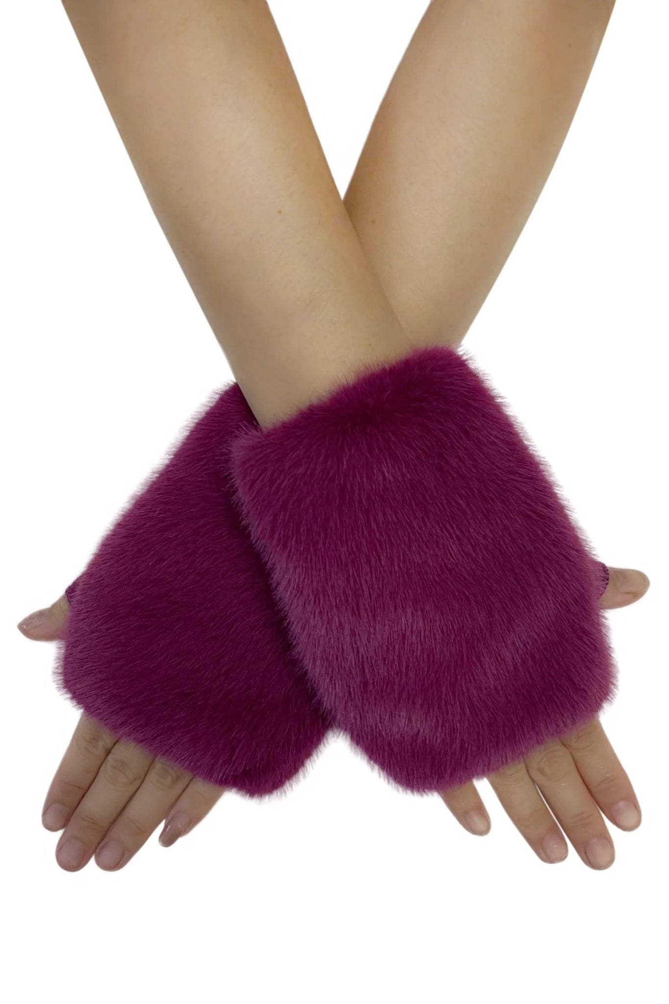 Blue Water ClothingFaux Fur Fingerless GlovesAccessories - Blue Water Clothing