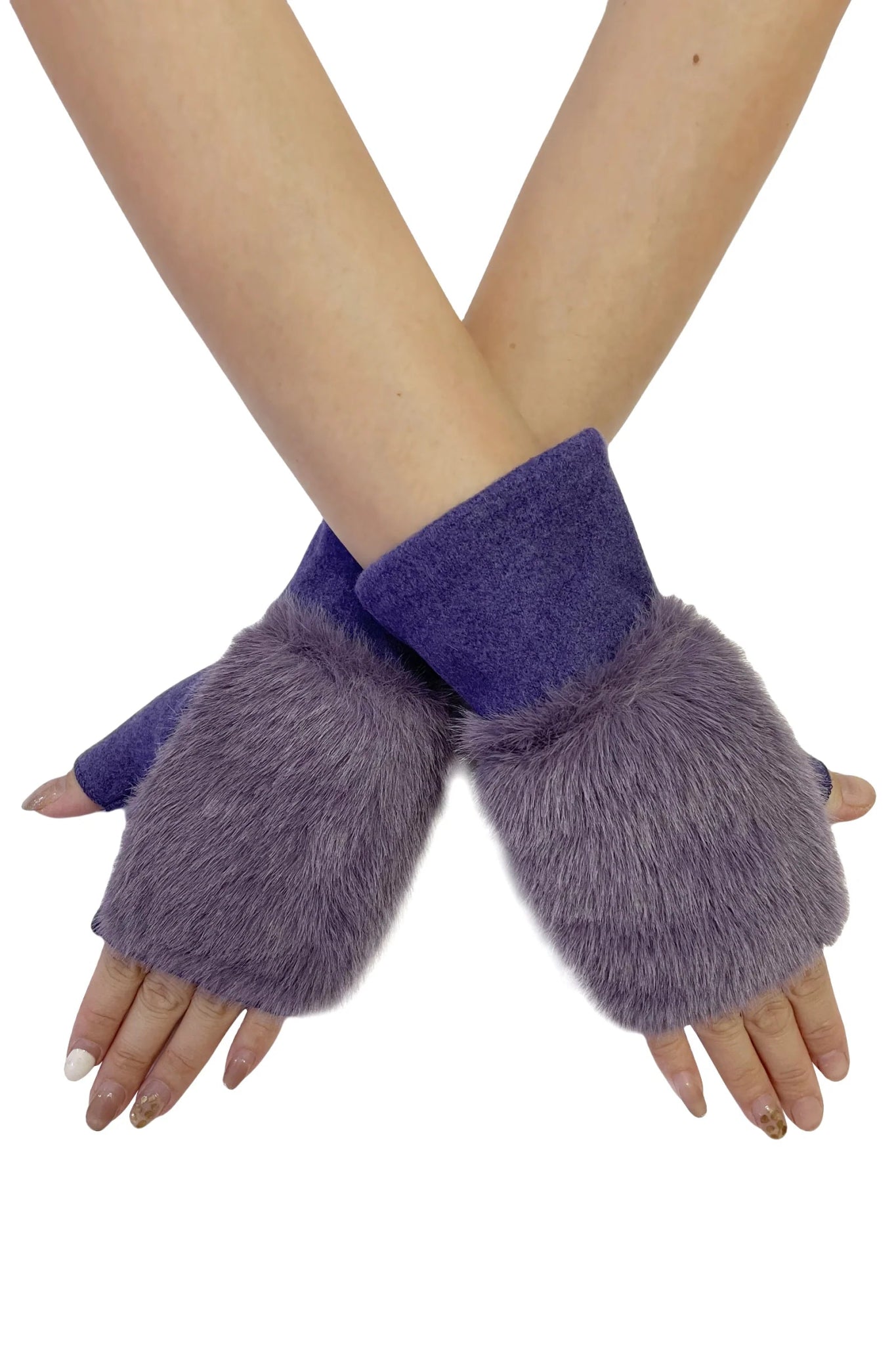 Blue Water ClothingFaux Fur Fingerless Wrist WarmersAccessories - Blue Water Clothing
