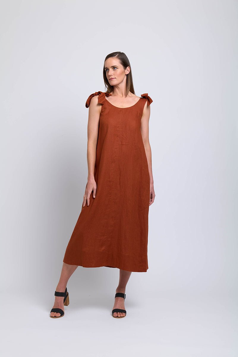 FOILFoil Bali Tie Dress BombayClothingBombay - Blue Water Clothing